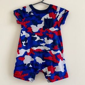 ⭐️HP⭐️ Way To Celebrate! Patriotic Baby Romper